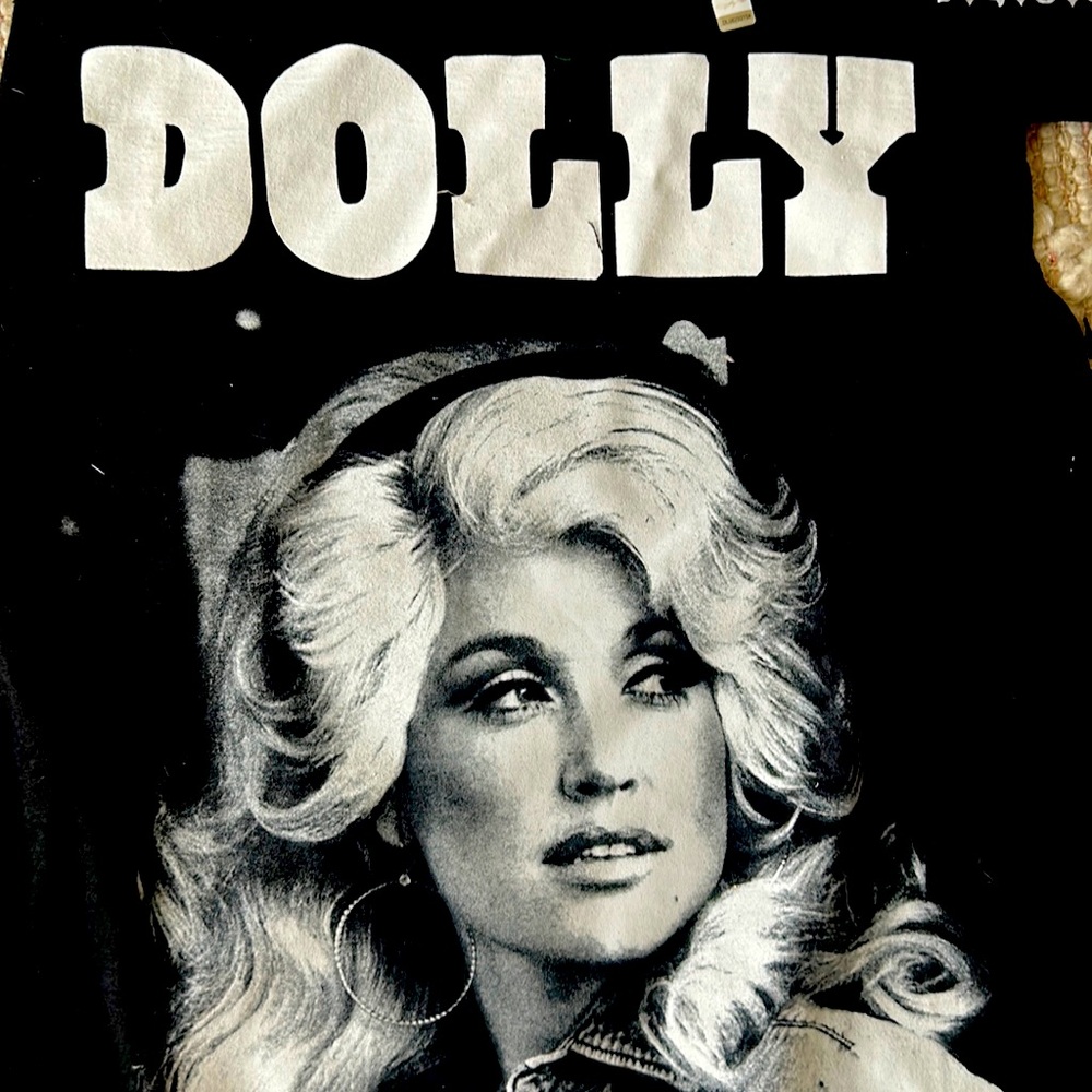 Custom Black And White Dolly Shirt